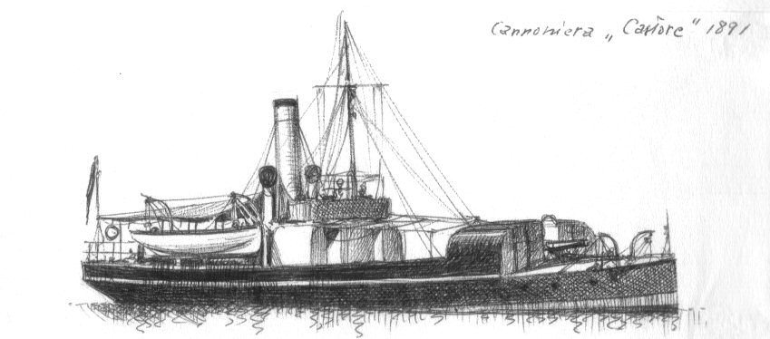 1891 - Cannoniera 'Castore'